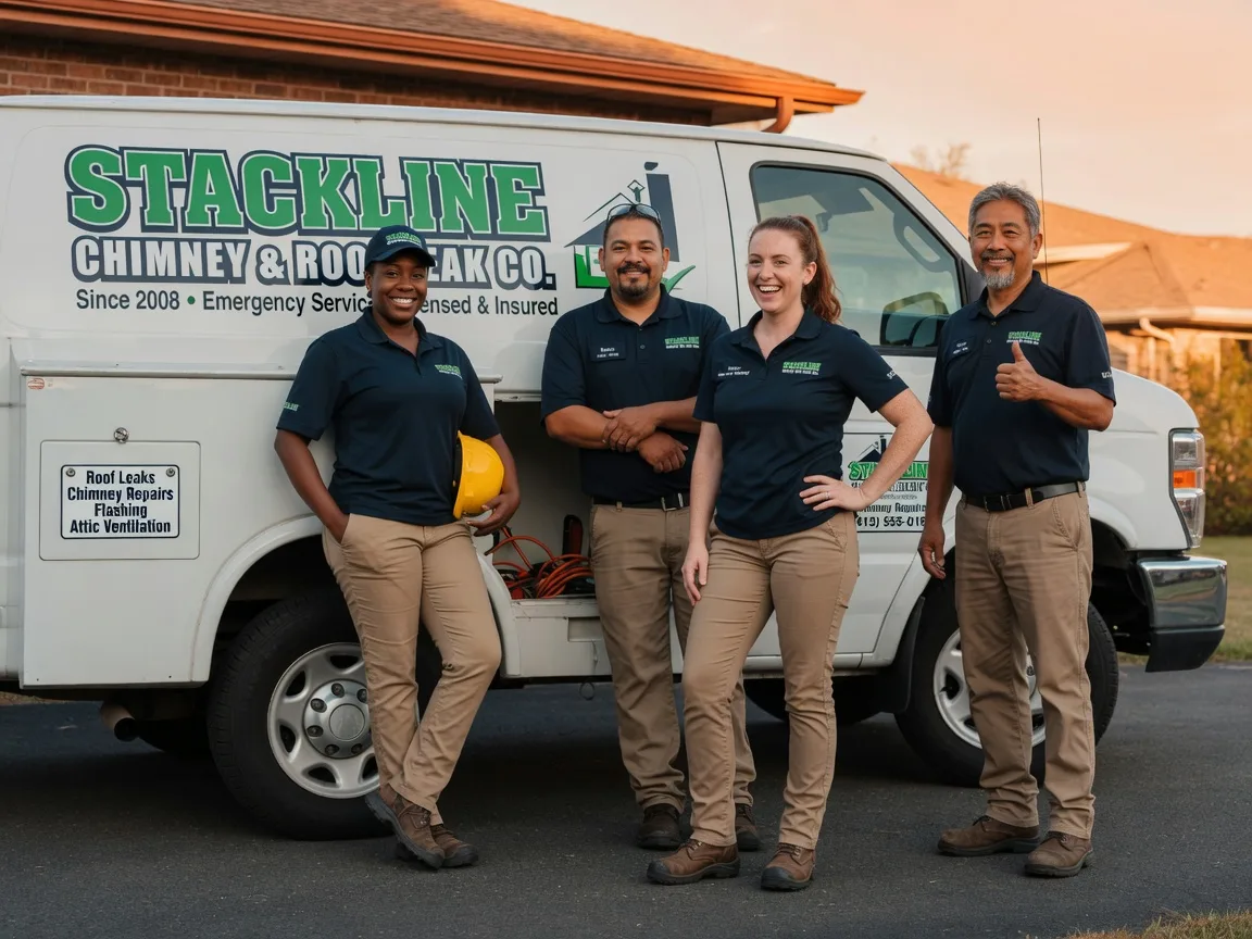 Chimney flashing repair company in Busy, KY